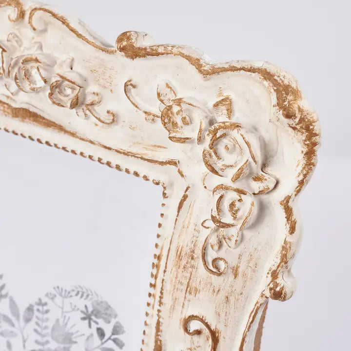 Antique Photo Frame Cream 5x7