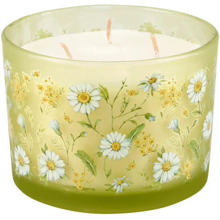 Daisy Jar Candle – Flower Garden Scent