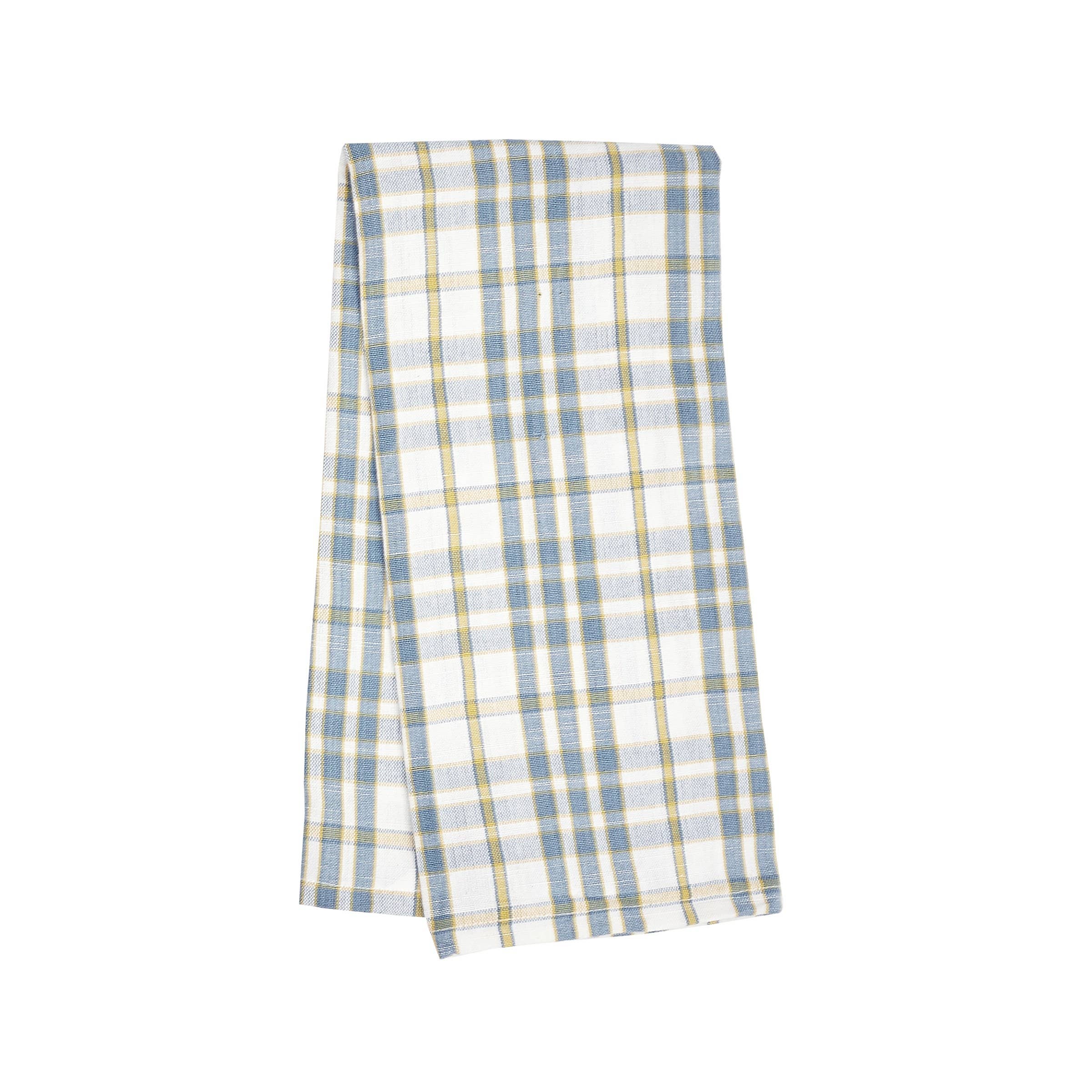 Bluebell Plaid Kitchen Towel