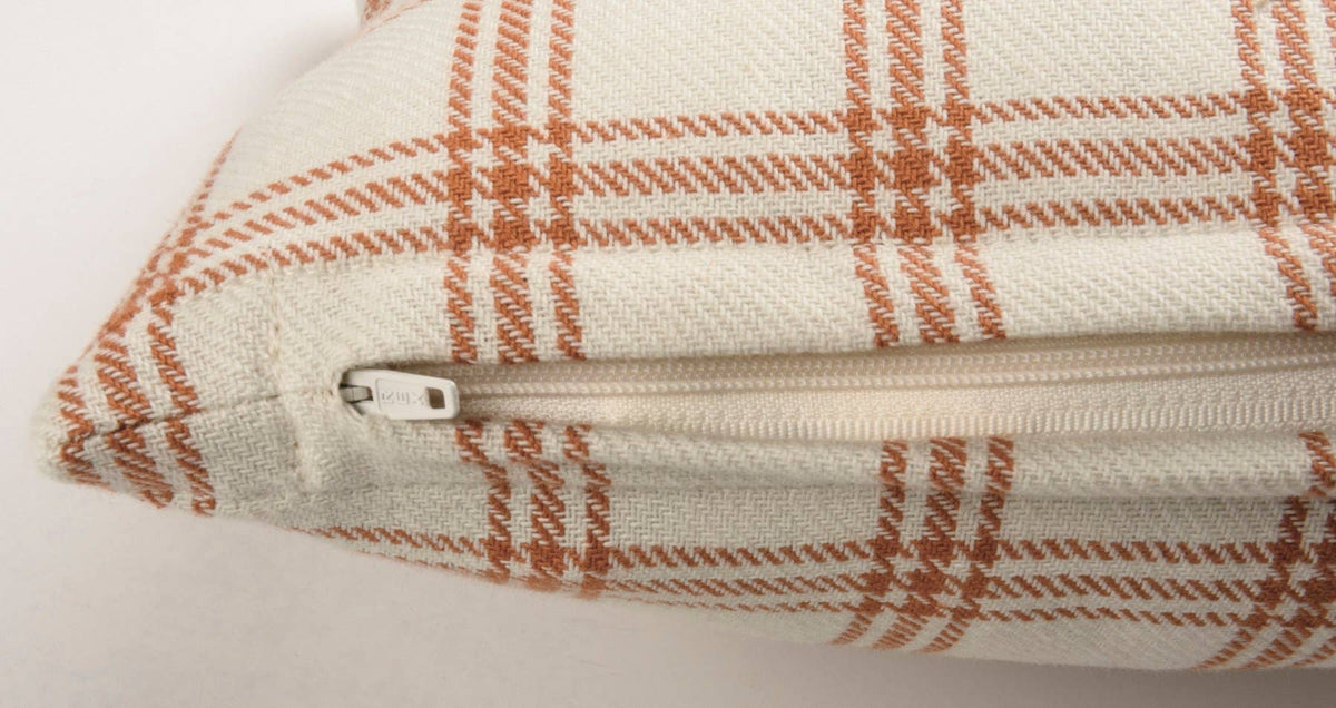 Fall Sweet Fall Plaid Pillow | 12 x 12