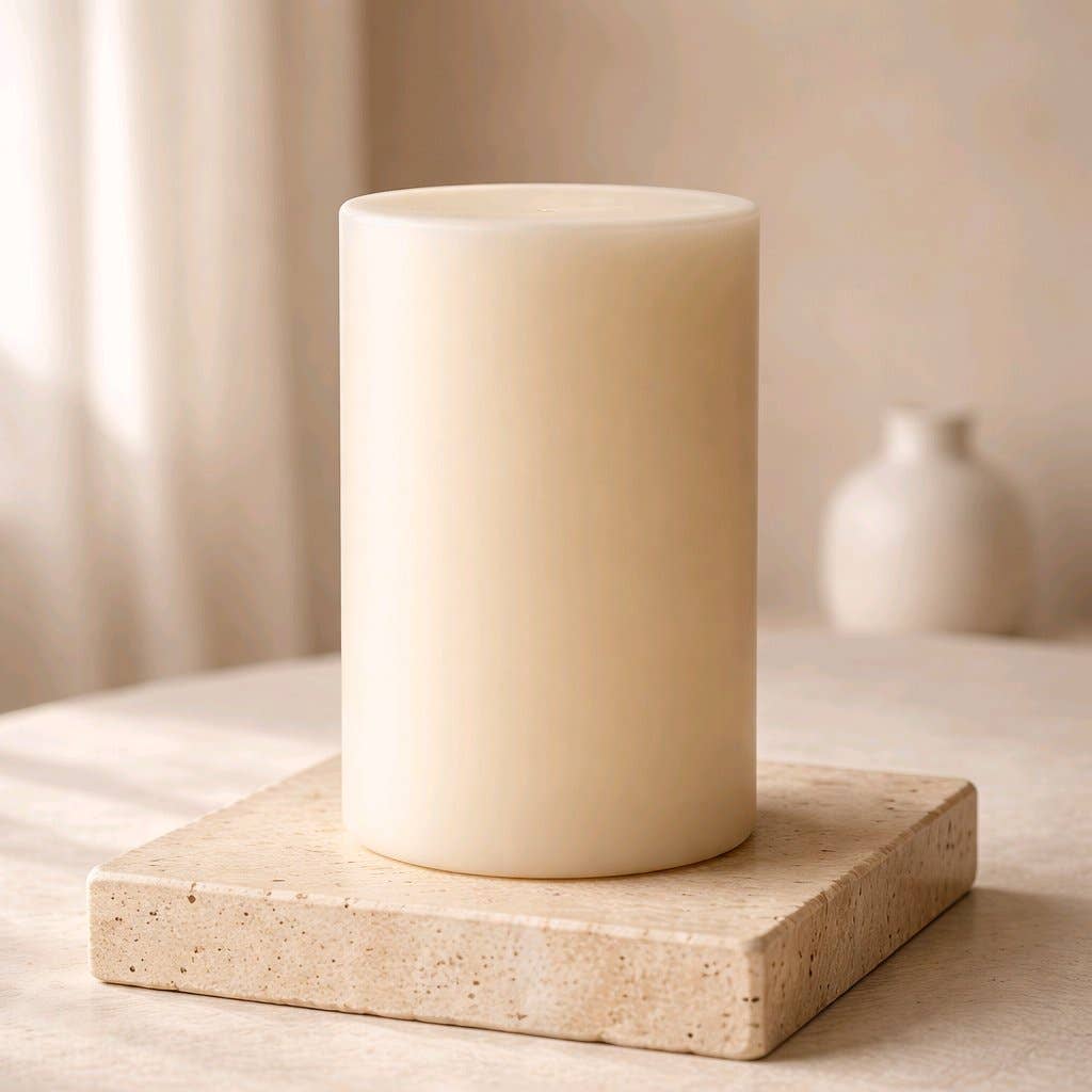 Ivory LED Candle | 3 x 6