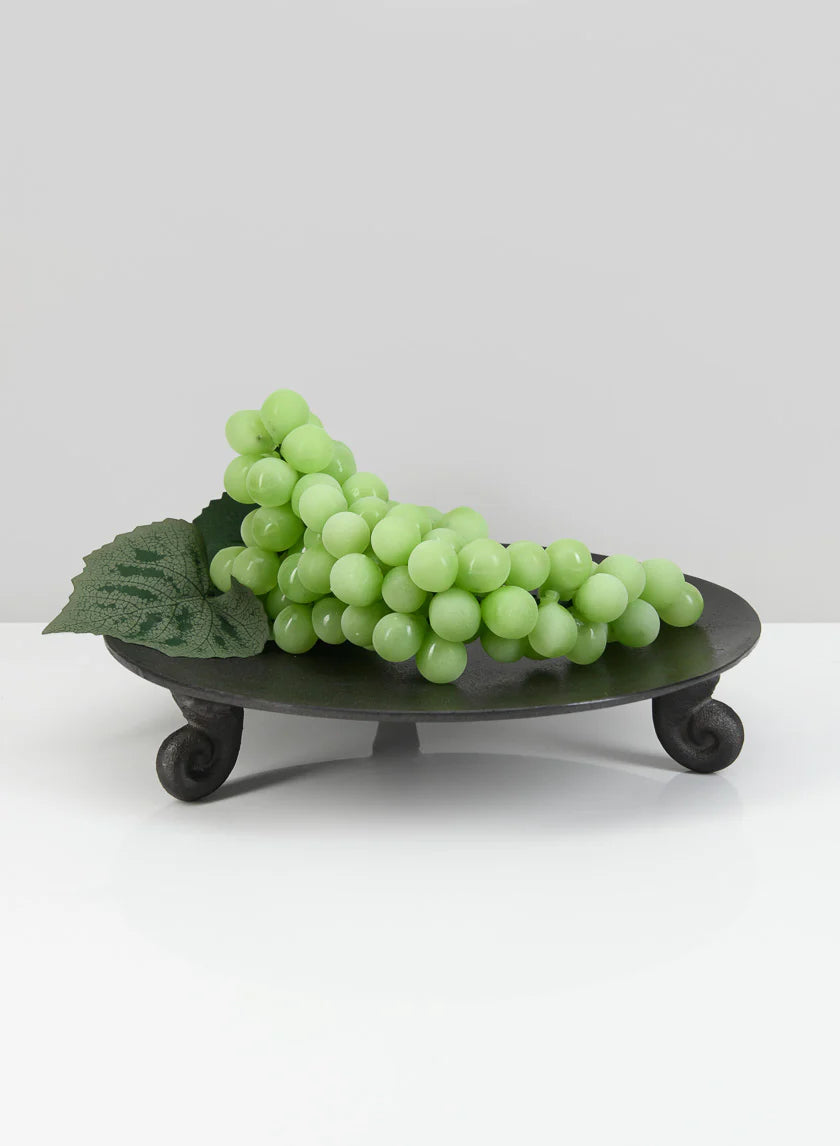 Cecelia Wide Bronze Plate with Legs