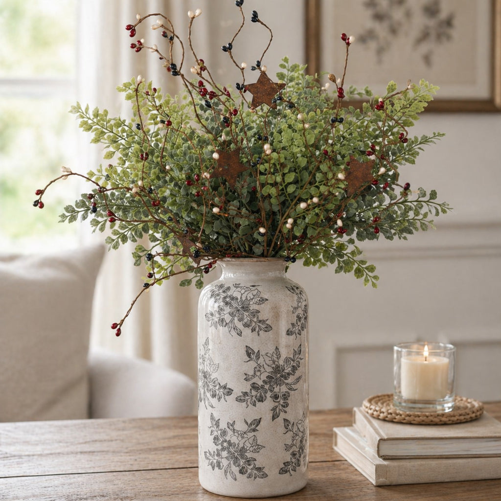 Americana Vase Arrangement Bundle