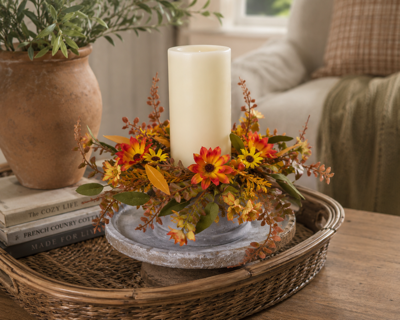 Maple Lane Candle Ring | 8"