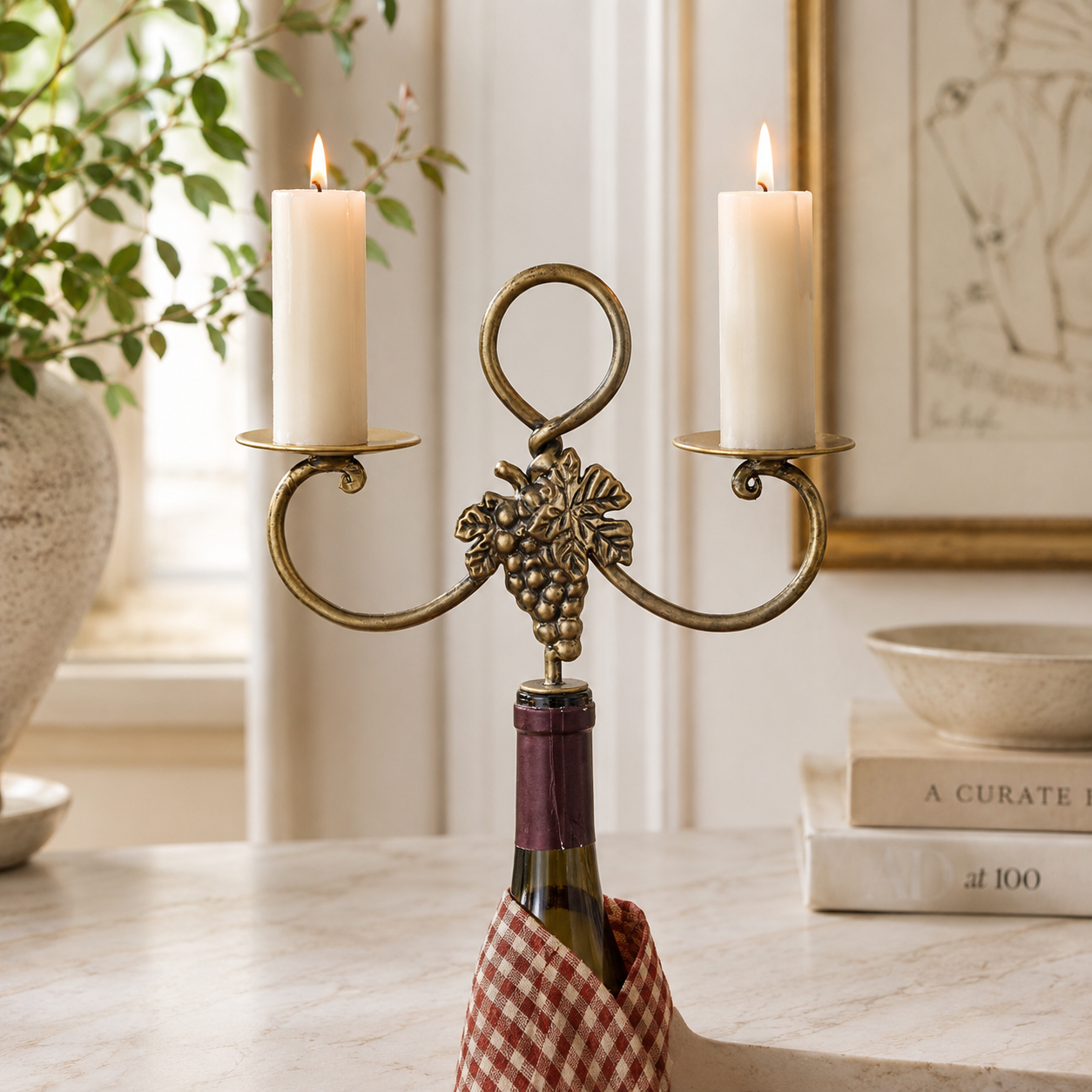 Mason Reserve Bottle Topper - Elegant Wine Stopper