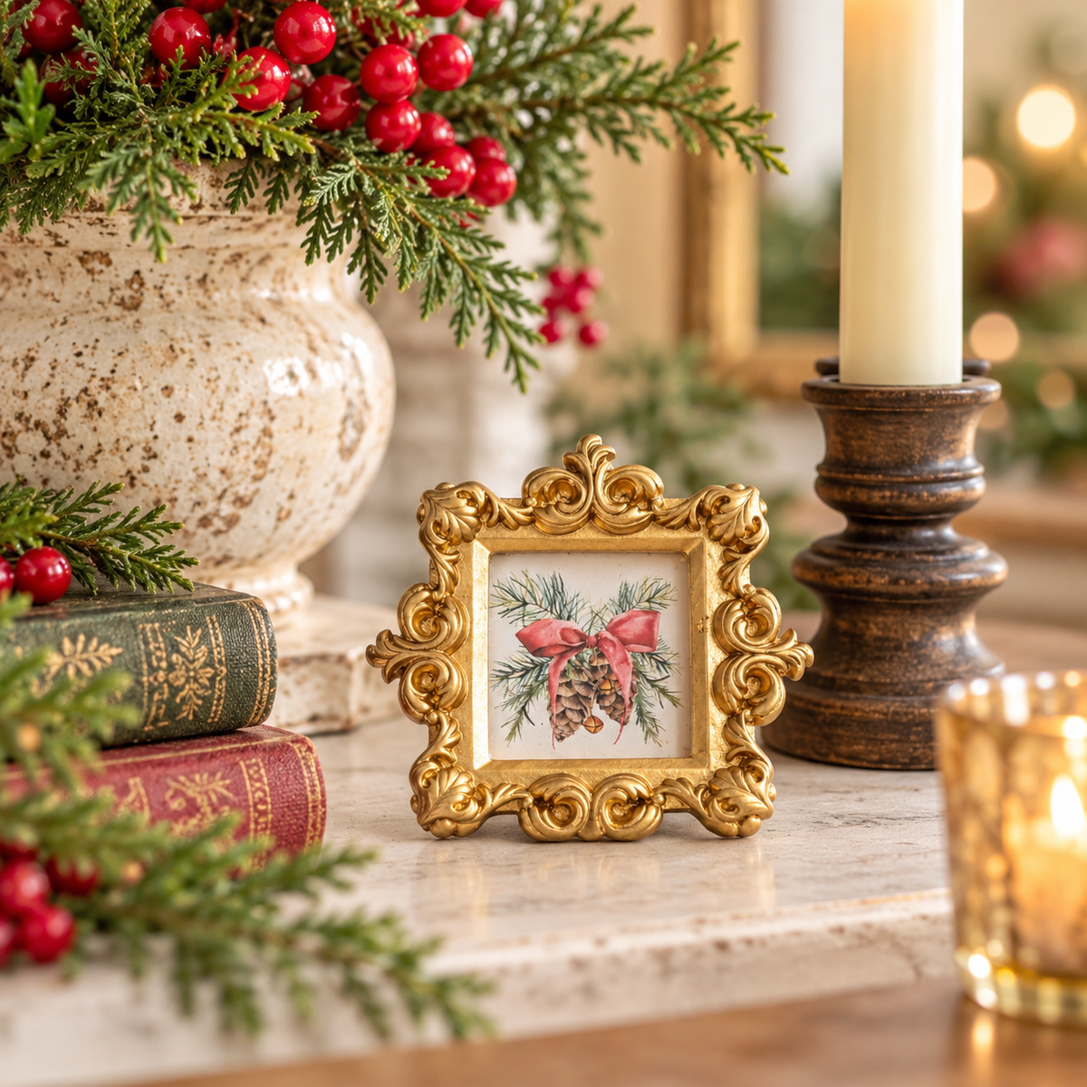 Christmas Keepsake Mini Framed Art | 2 x 2