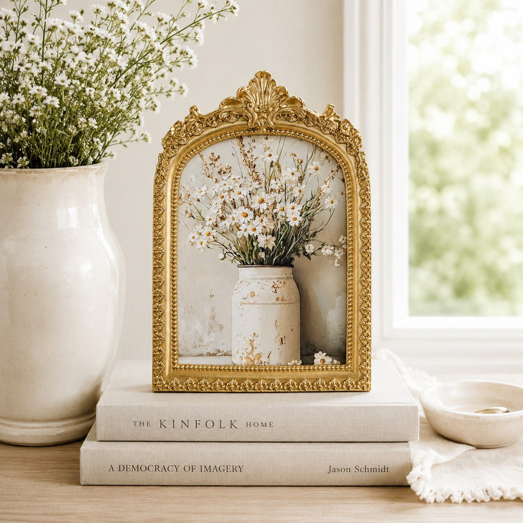 Fresh Cut Daisies Framed Art | 5 x 7