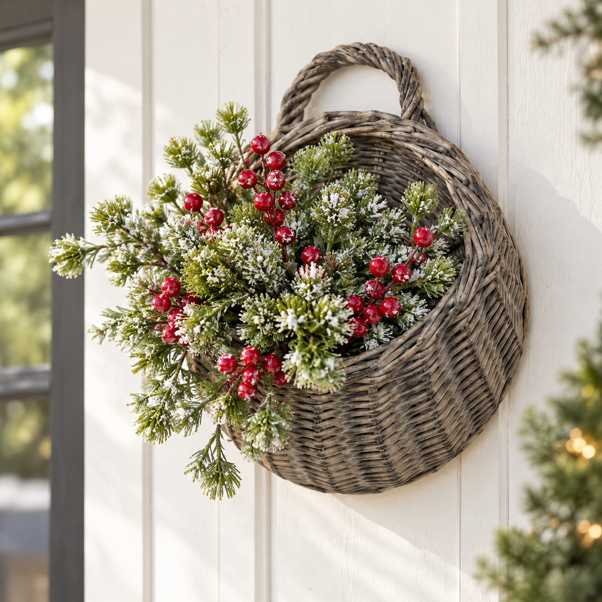 Woven Wall Pocket Basket | 13"