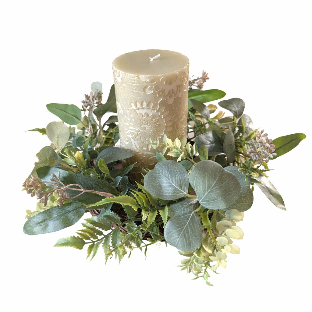 Garden Blend Eucalyptus Wreath | 12"