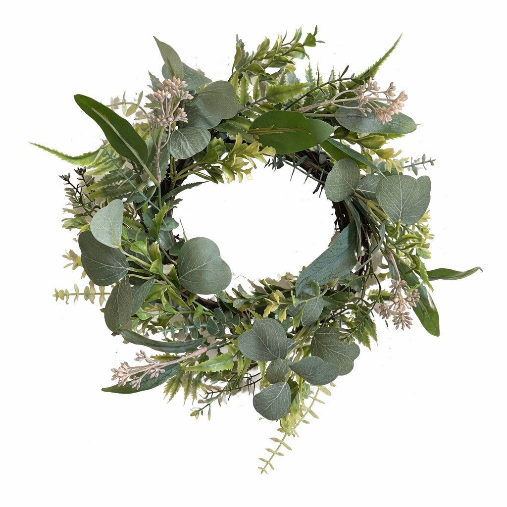 Garden Blend Eucalyptus Wreath | 12"