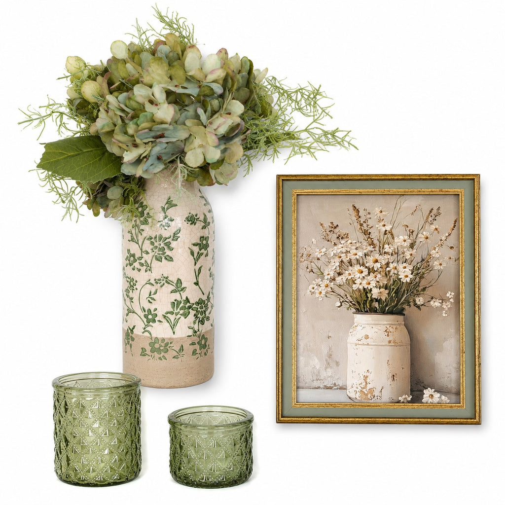 Hydrangeas & Daisies Collection