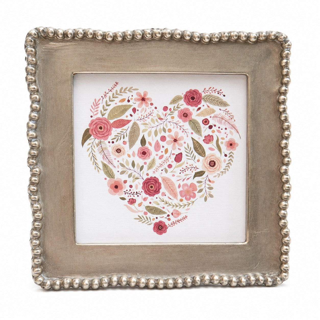 Little Garden Heart | 4x4 Framed Art