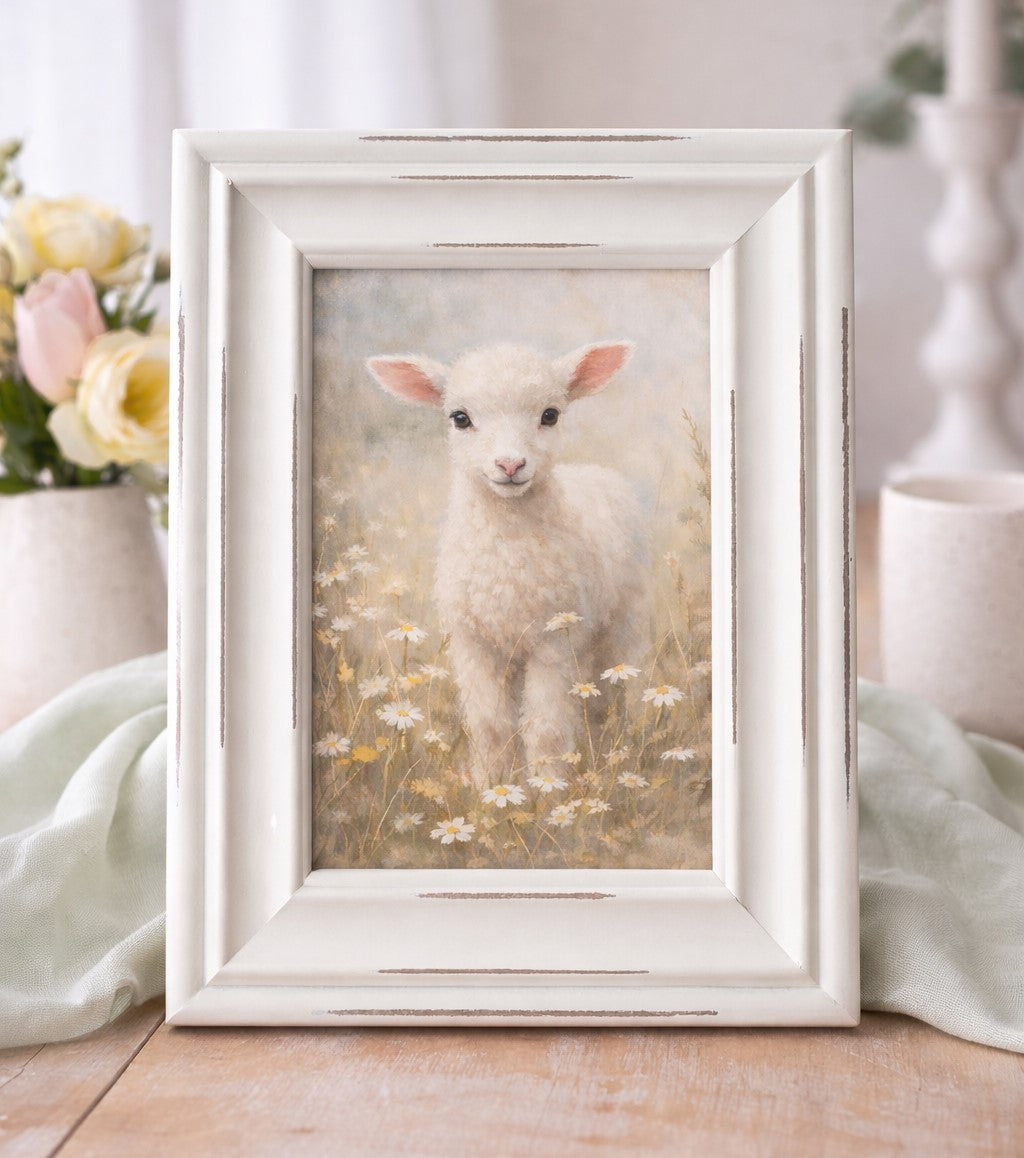 Little Lamb Art Print | 5 x 7