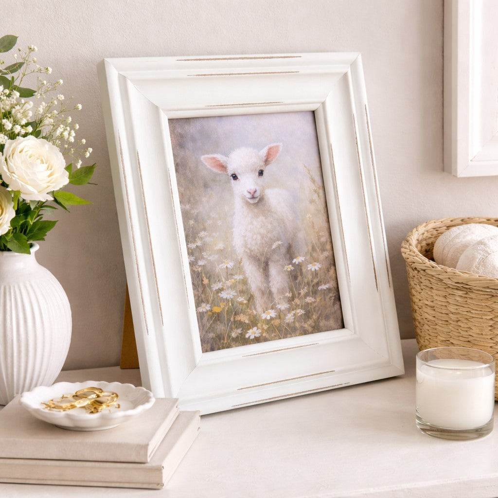 Little Lamb Art Print | 5 x 7