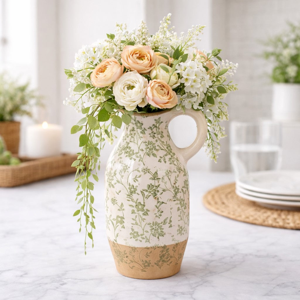 Meadowcroft Pitcher Vase | 10.8"