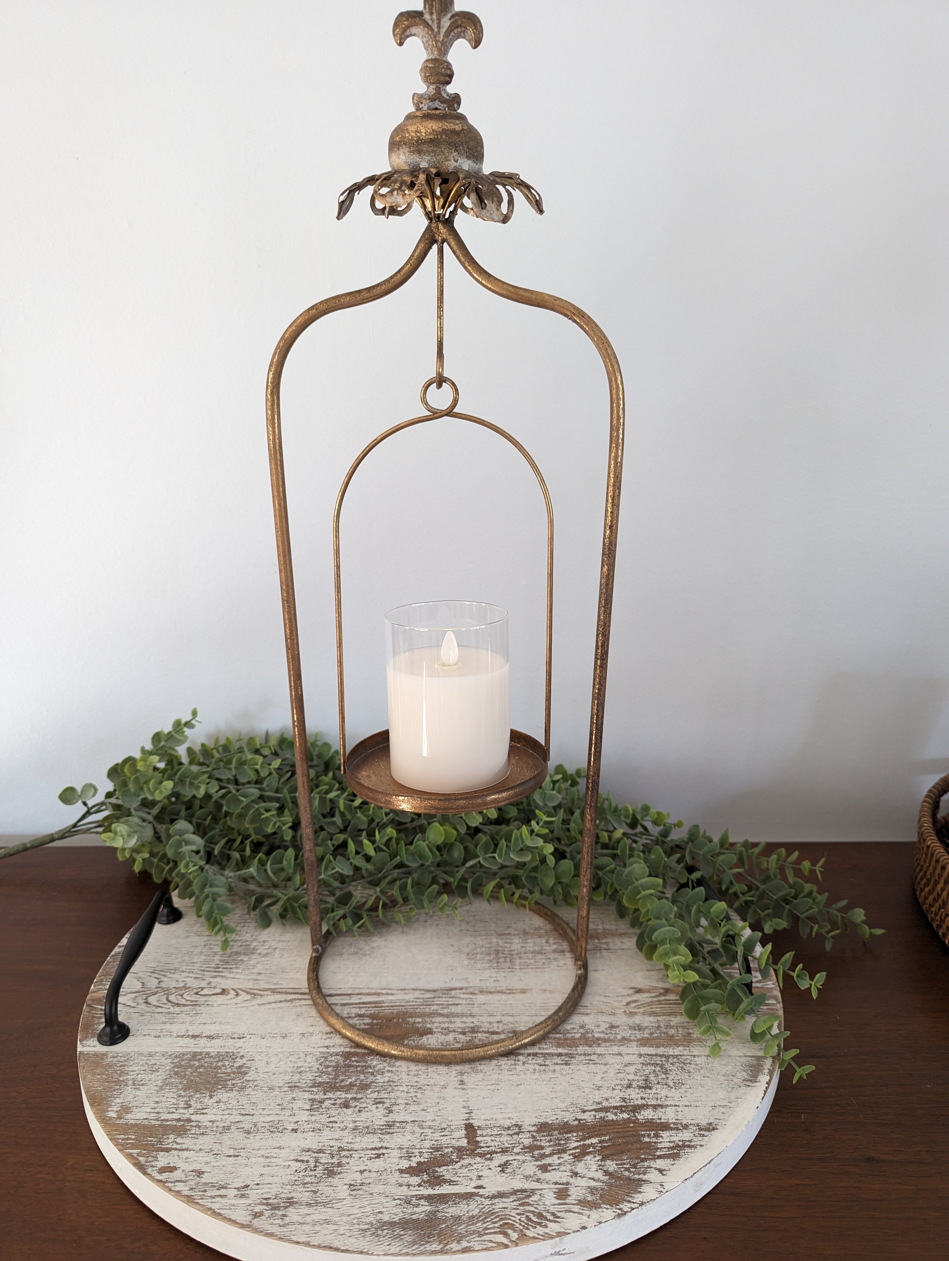 The Loire Iron Candle Stand