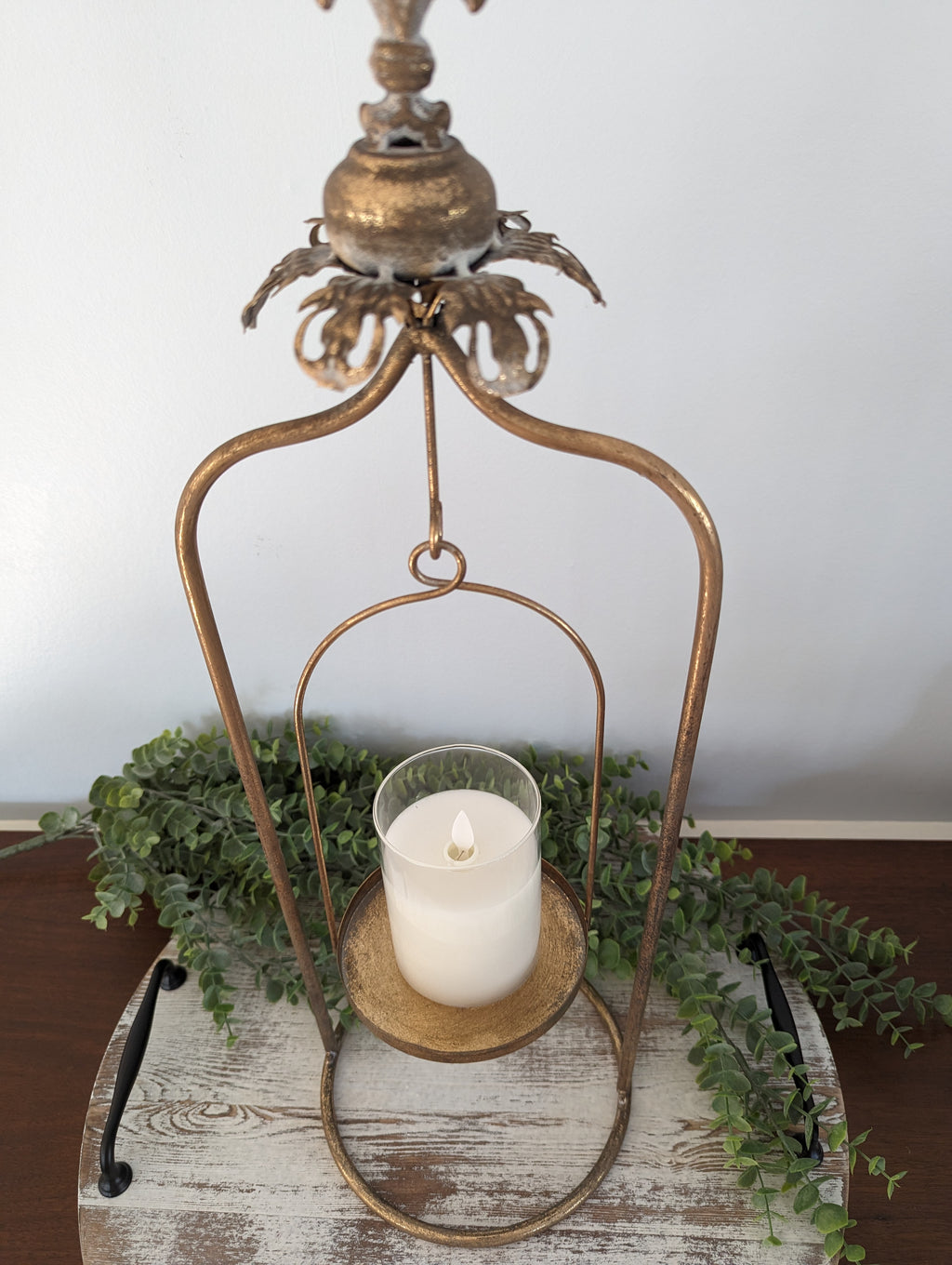 The Loire Iron Candle Stand