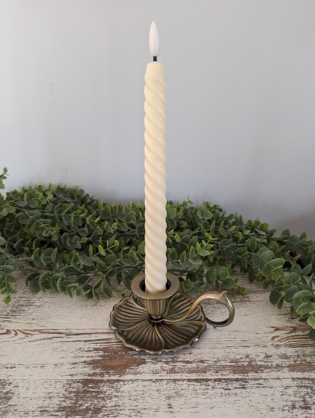 Bronze Petite Candlestick Holder