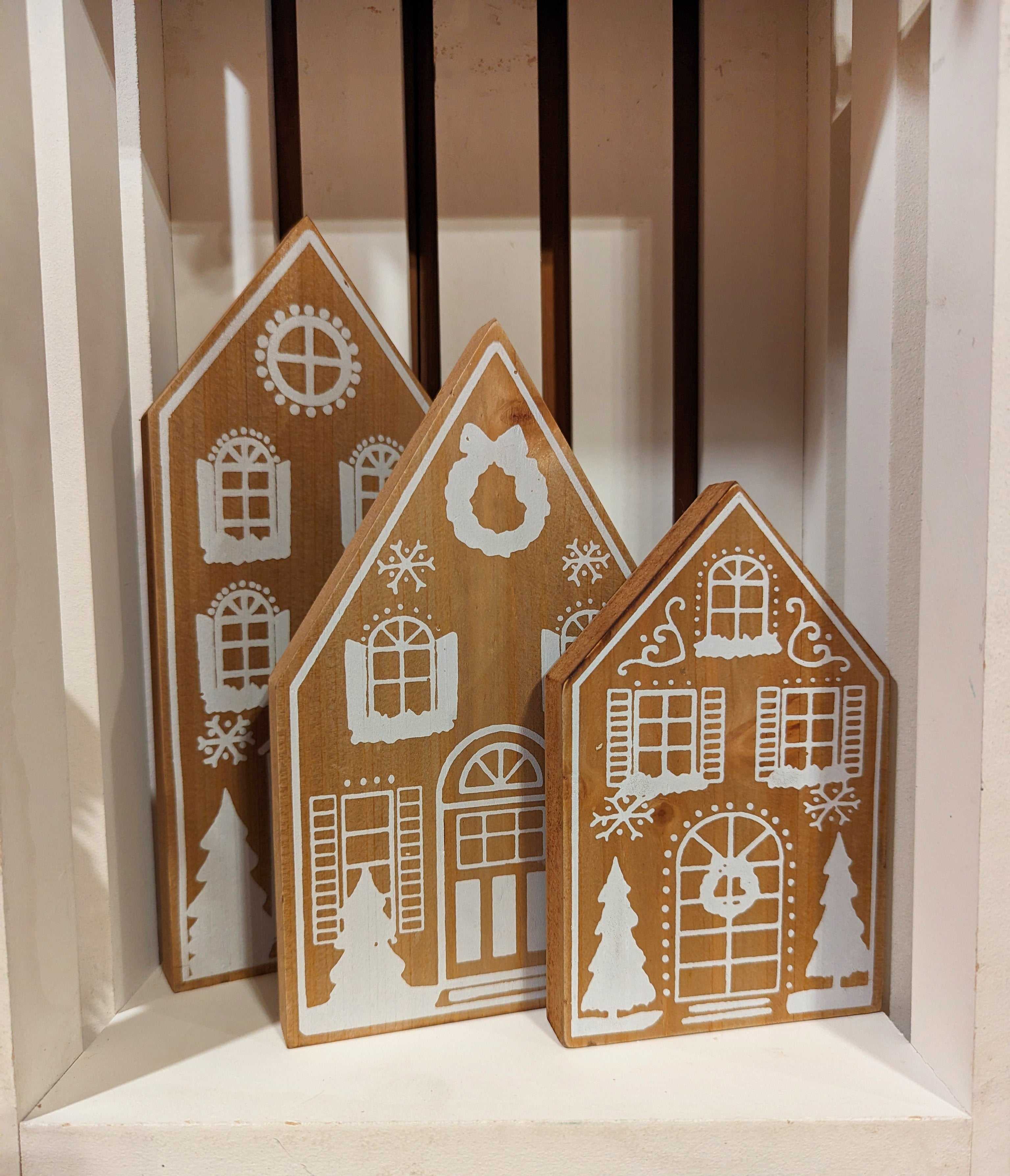 Gingerbread Houses Set/3