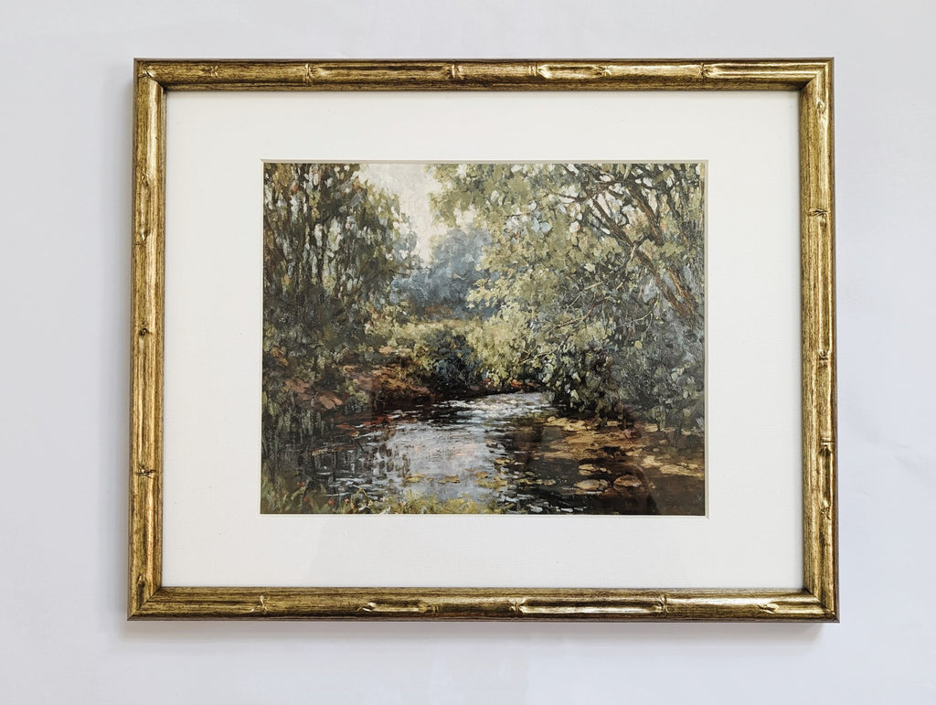 Stillness in Summer Framed Art Print