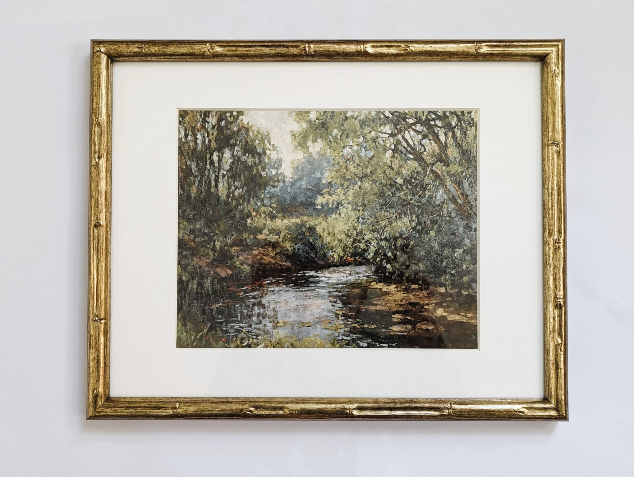 Stillness in Summer Framed Art Print