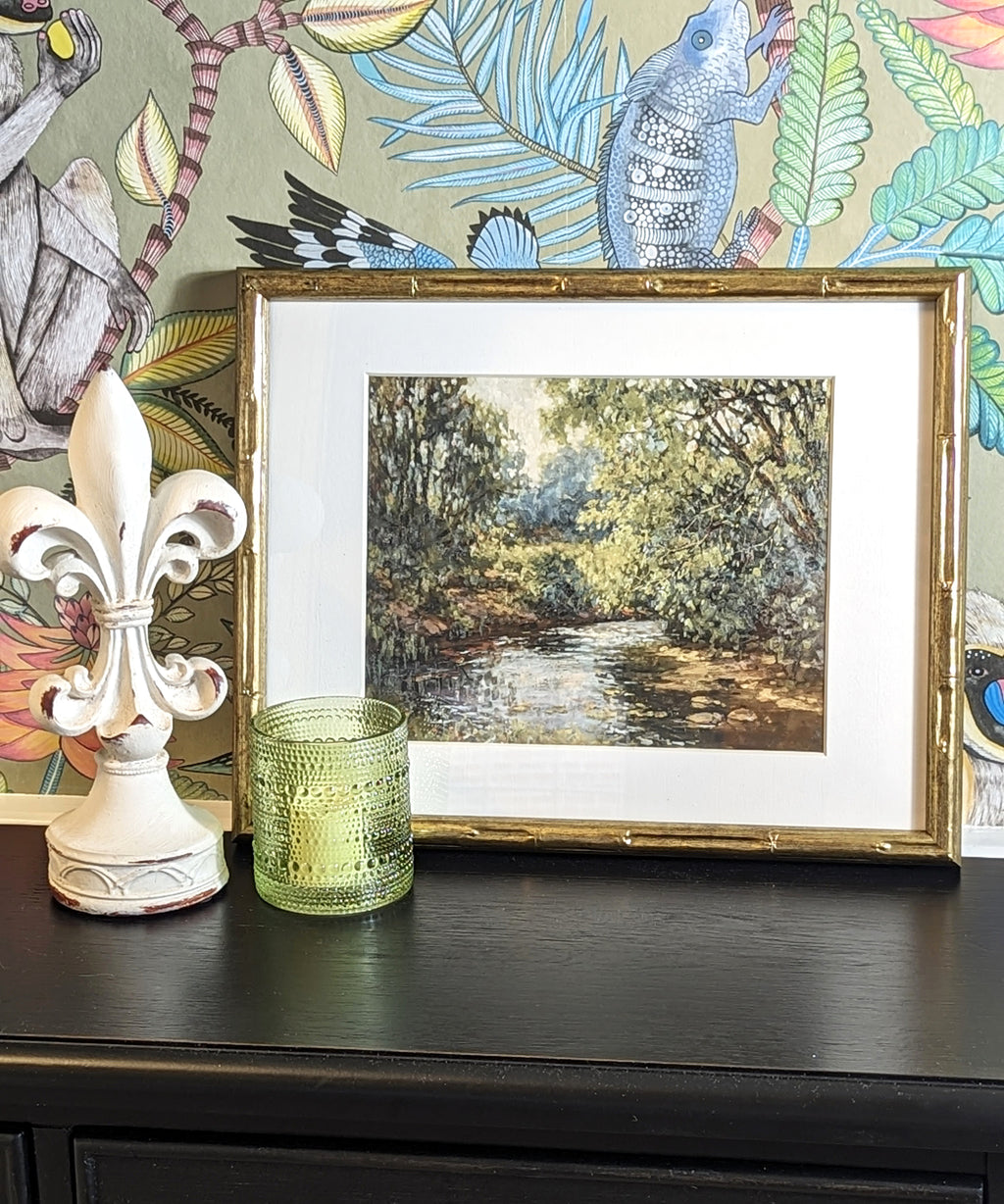 Stillness in Summer Framed Art Print