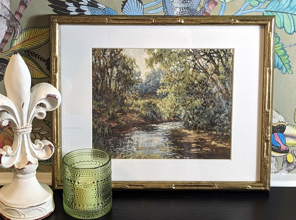 Stillness in Summer Framed Art Print