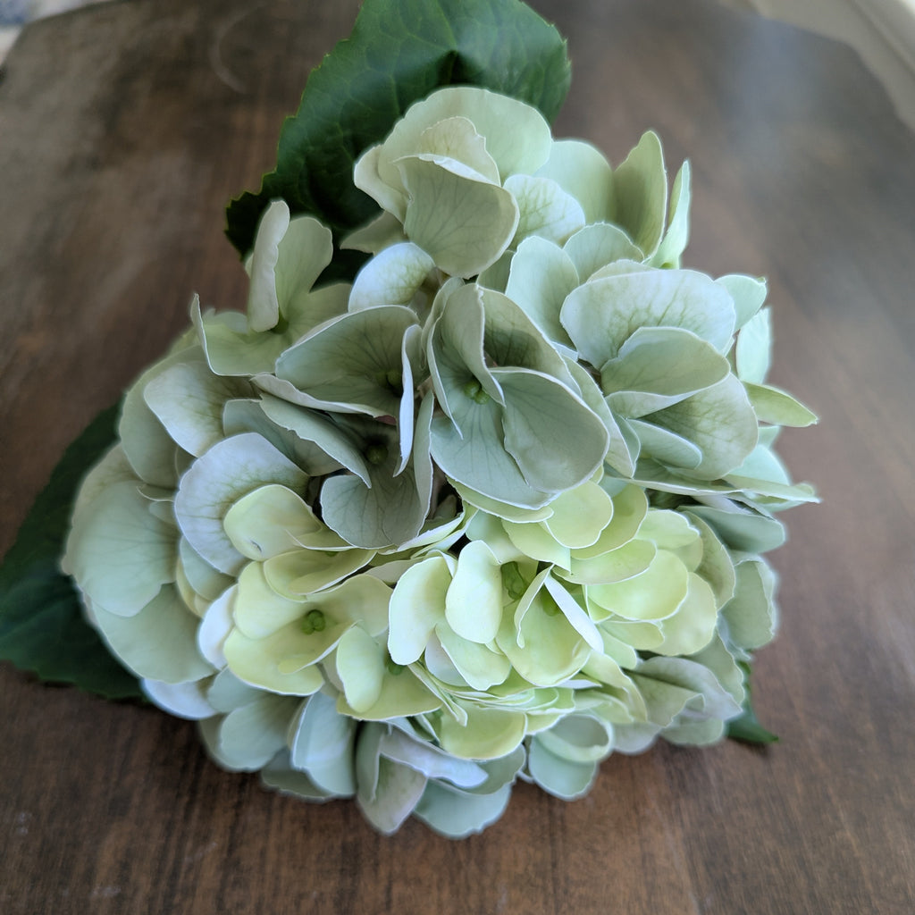 Real Touch Hydrangea Stem | Green