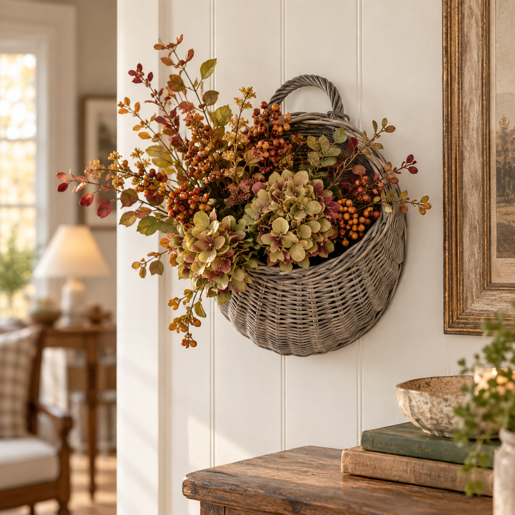 Woven Wall Pocket Basket | 13"