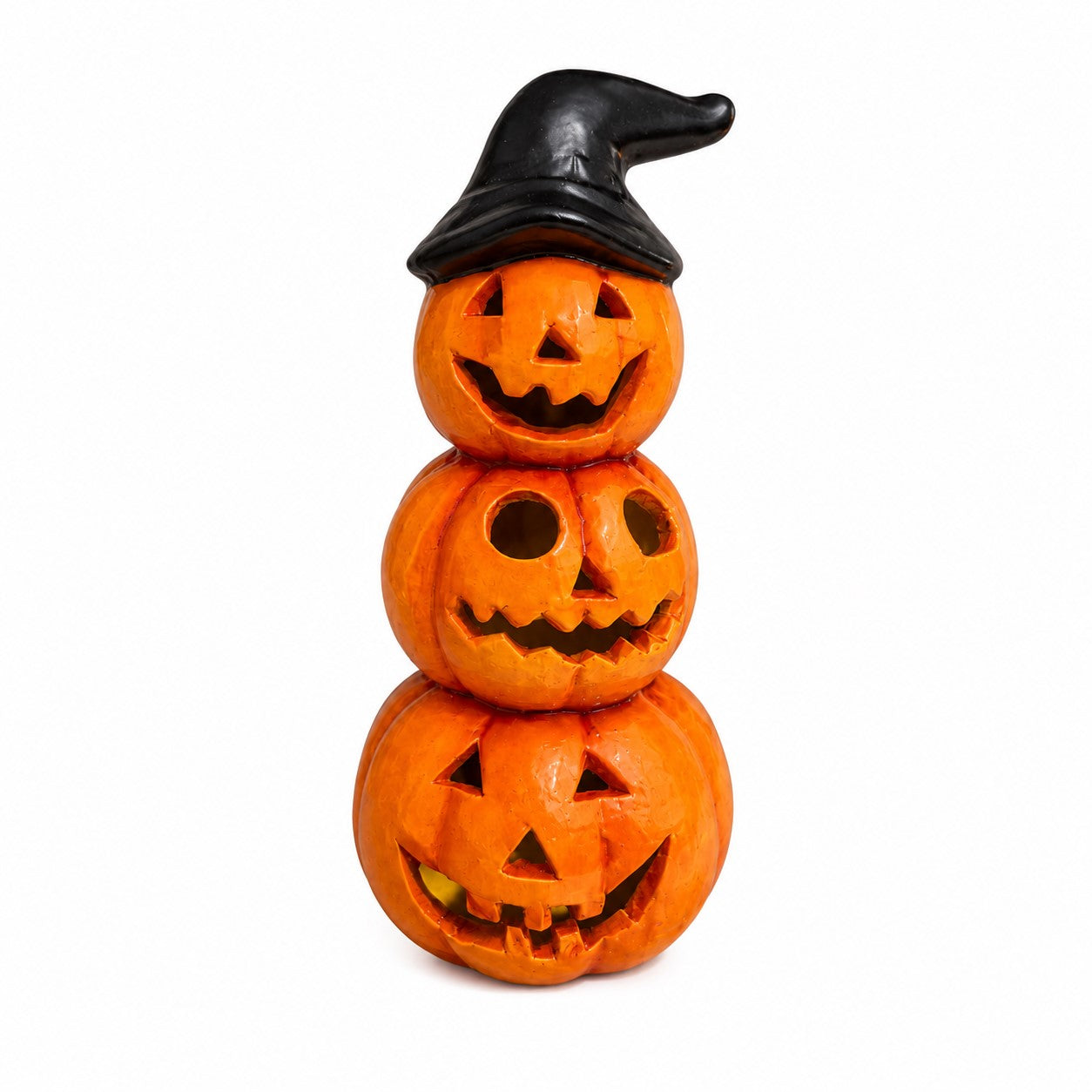 Stack-O-Jacks LED Pumpkin | 8"
