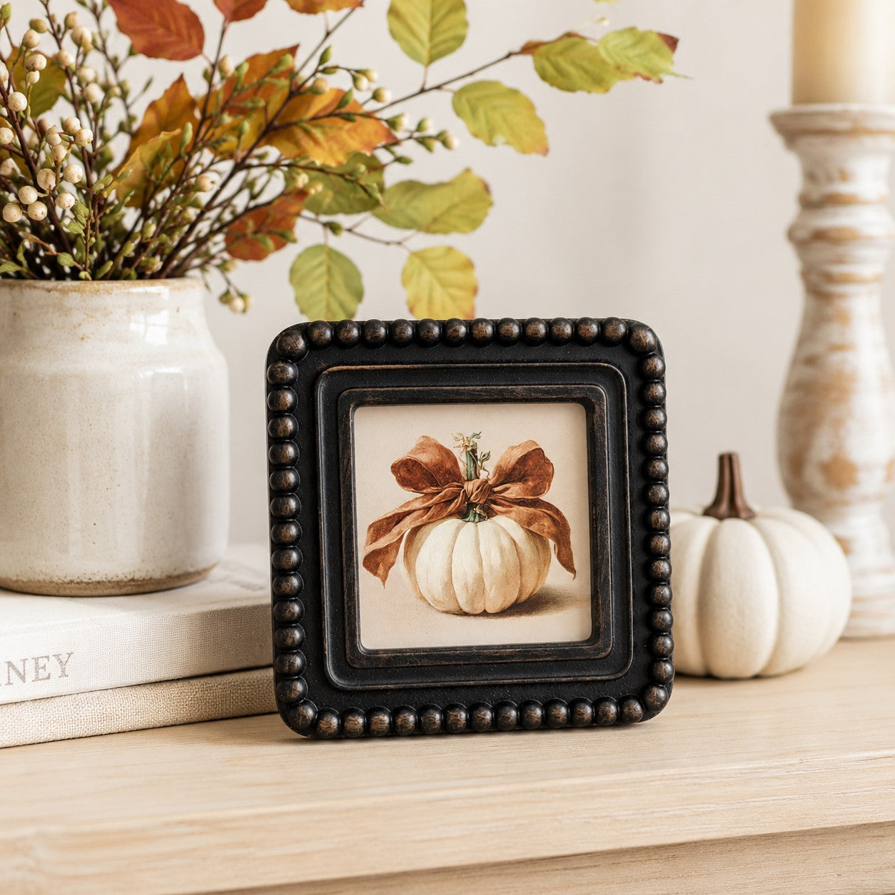 The Bow-Tied Pumpkin | 4 x 4