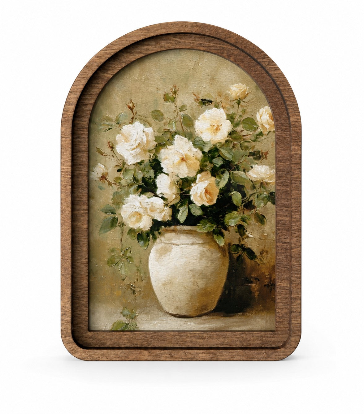 Vintage Rose Framed Arch | 7 x 9