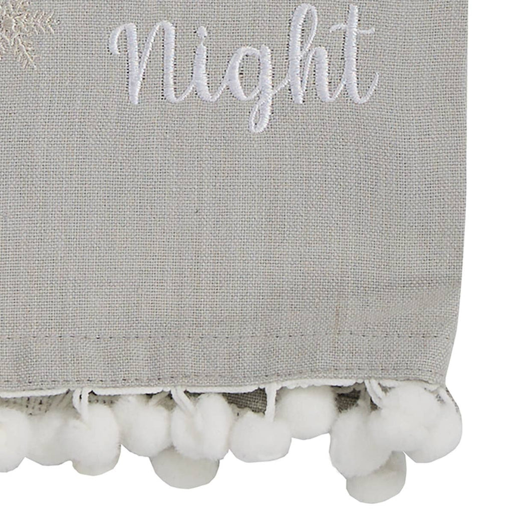 Silent Night Dishtowel