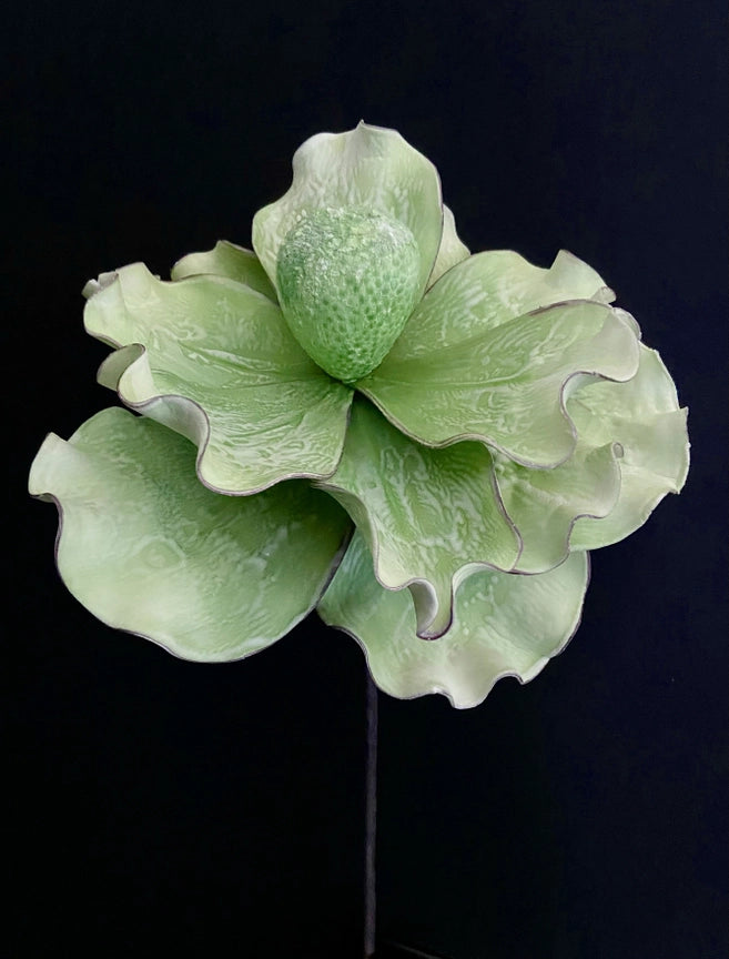 Chartreuse Foam Flower 21"