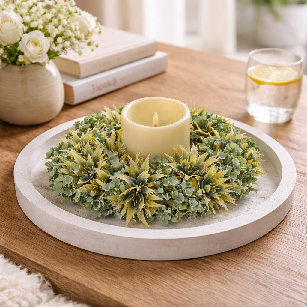 Golden Grove Succulent Ring