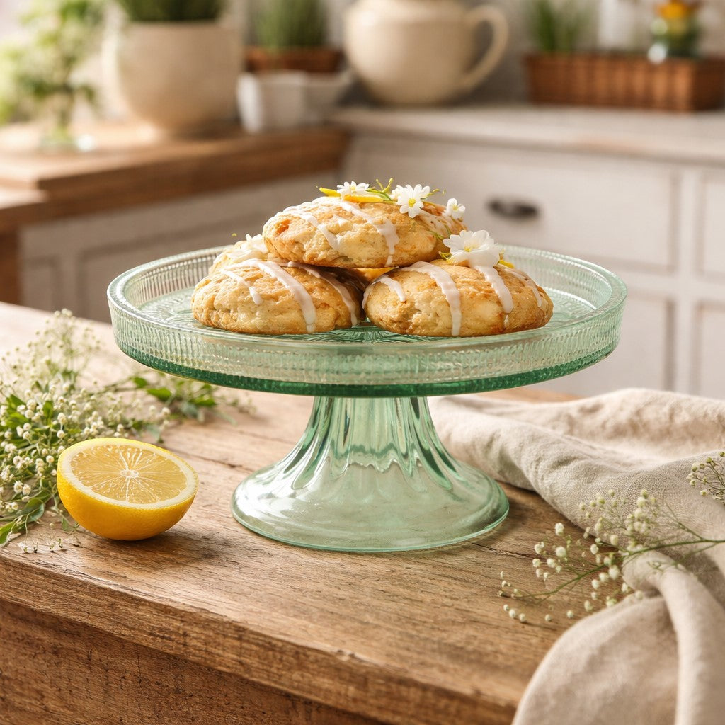 Elodie Glass Cake Stand