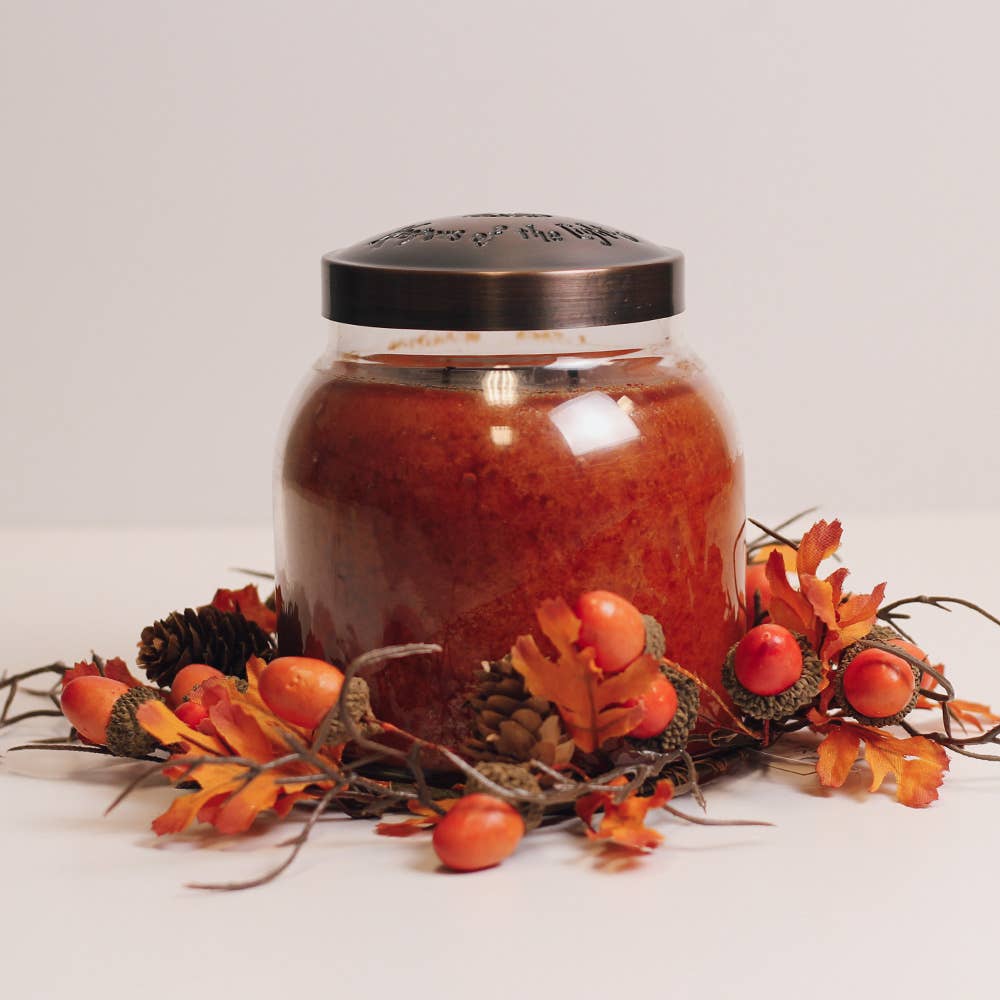 Fallen Leaves & Acorns Candle Ring