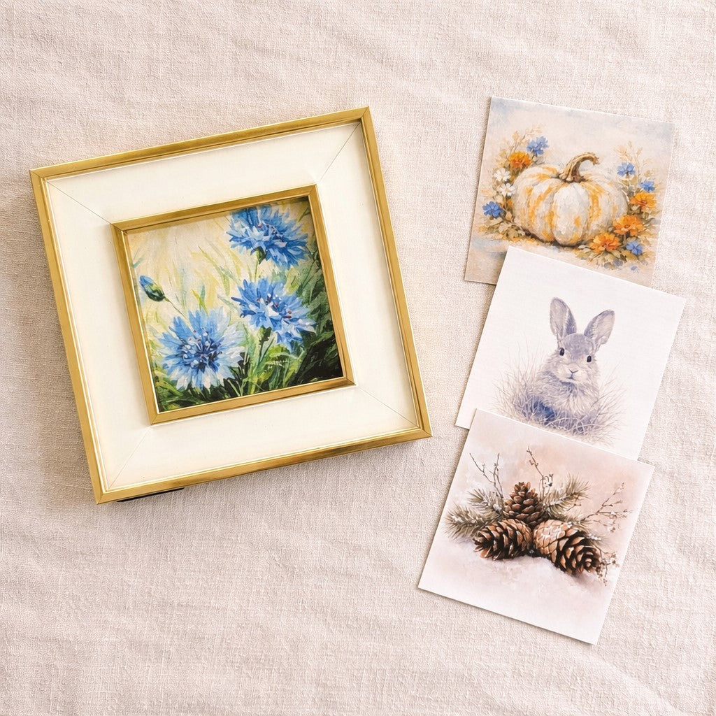 The Four Seasons Collection | 4 Prints in 1 Frame