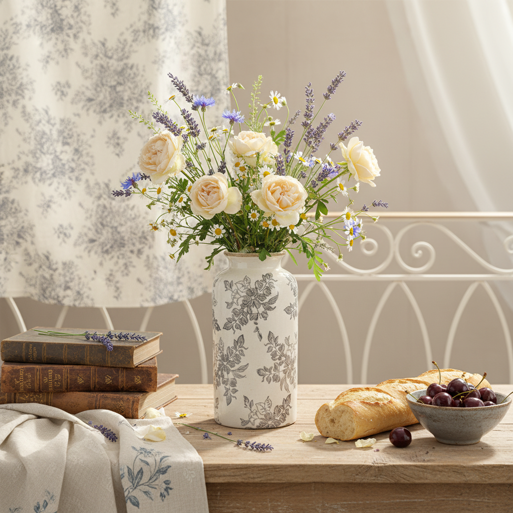 Gia Vase 10" - Elegant Ceramic Vase for Modern and Classic Décor