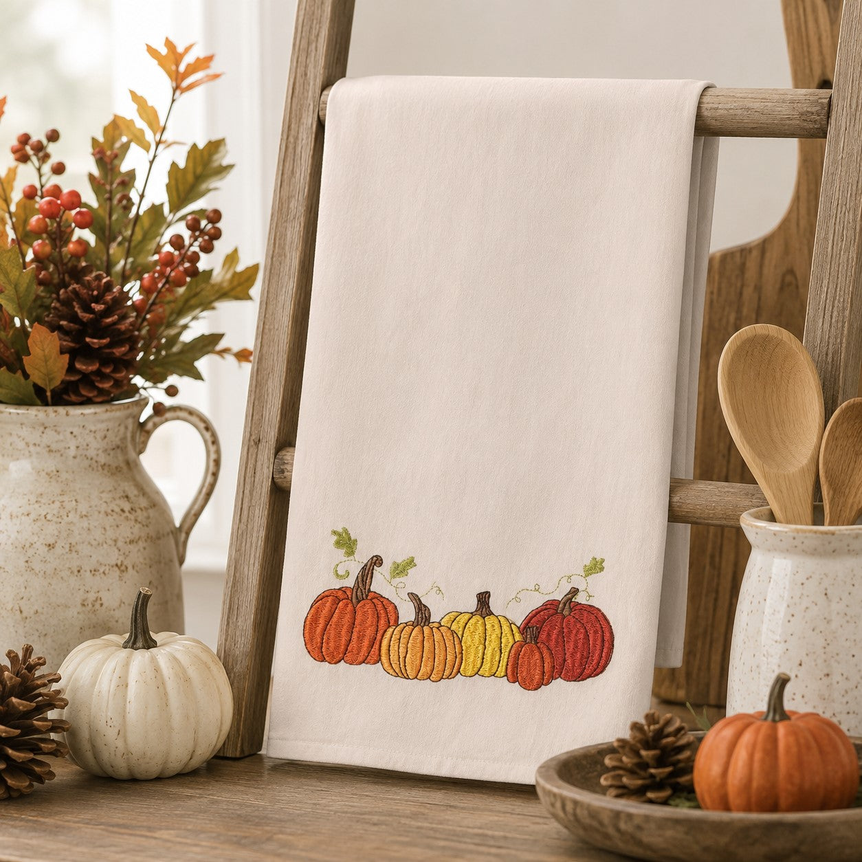 Pumpkin Patch Kitchen Towel