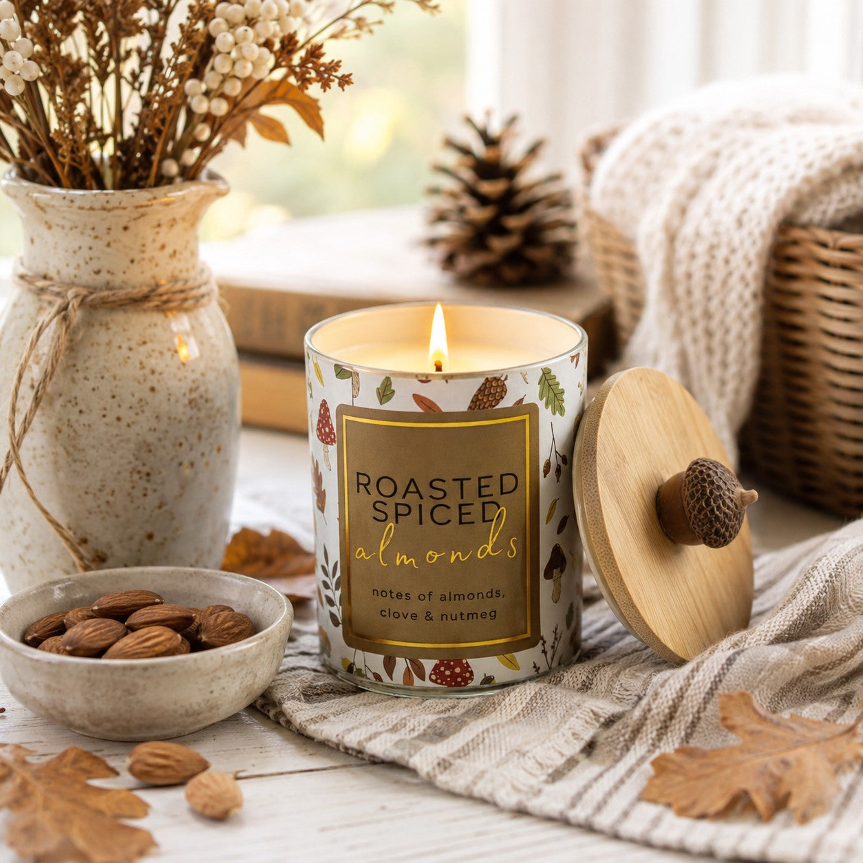 Roasted Spiced Almonds Candle | 10 oz