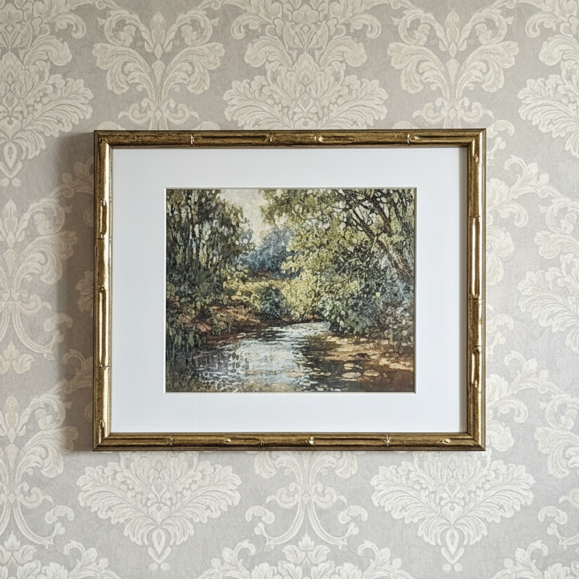 Stillness in Summer Framed Art Print 