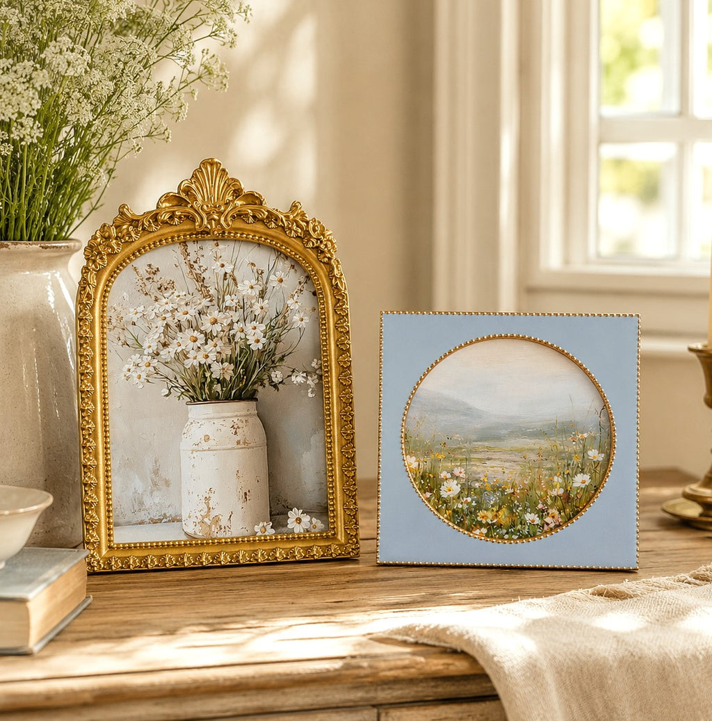 Fresh Cut Daisies Framed Art | 5 x 7