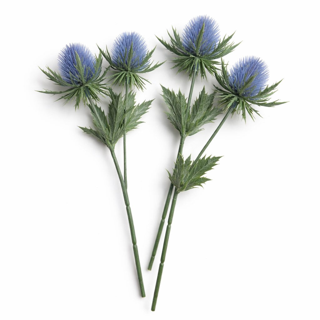 Blue Thistle Stem | 12"