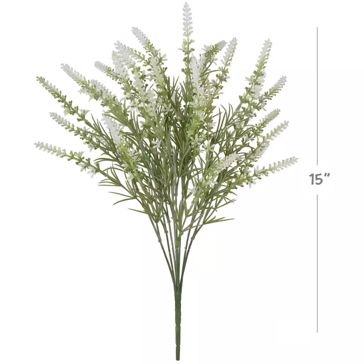 White Lavender Stem | 15"